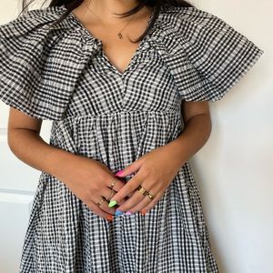 Moon River Checkered dress